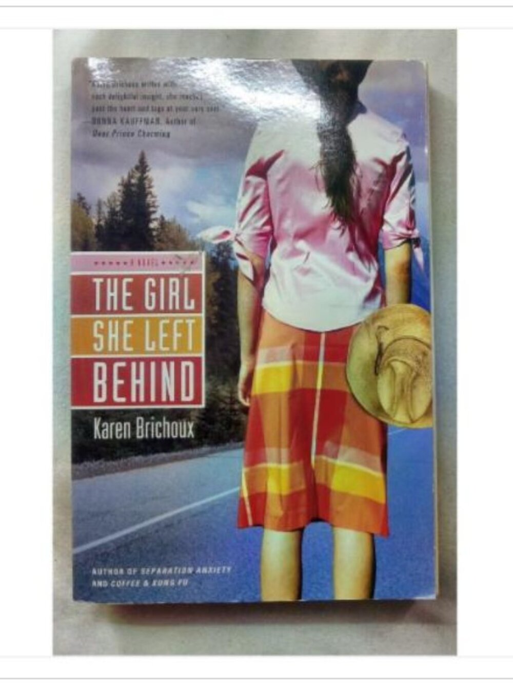 The Girl She Left Behind Karen Brichoux First Edition Paperback Book Vintage